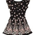 WAREHOUSE Womens A-Line Dress UK 14 Medium Black Floral Silk Vintage Warehouse and Second-Hand Warehouse from Messina Hembry 