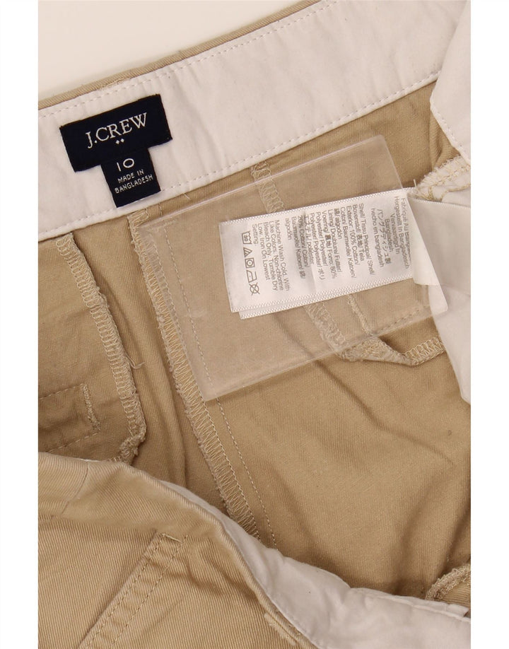 J. CREW Womens Chino Shorts US 10 Large W34 Beige Polyester Vintage J. Crew and Second-Hand J. Crew from Messina Hembry 