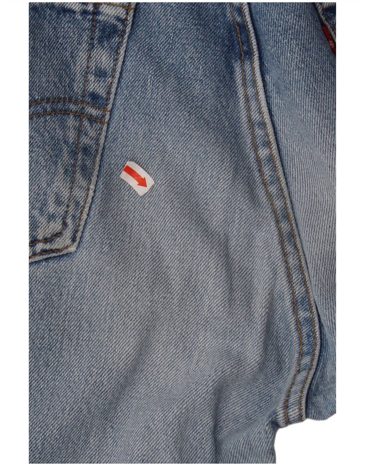 LEVI'S muške 501 ravne traperice W33 L29 plavi pamuk