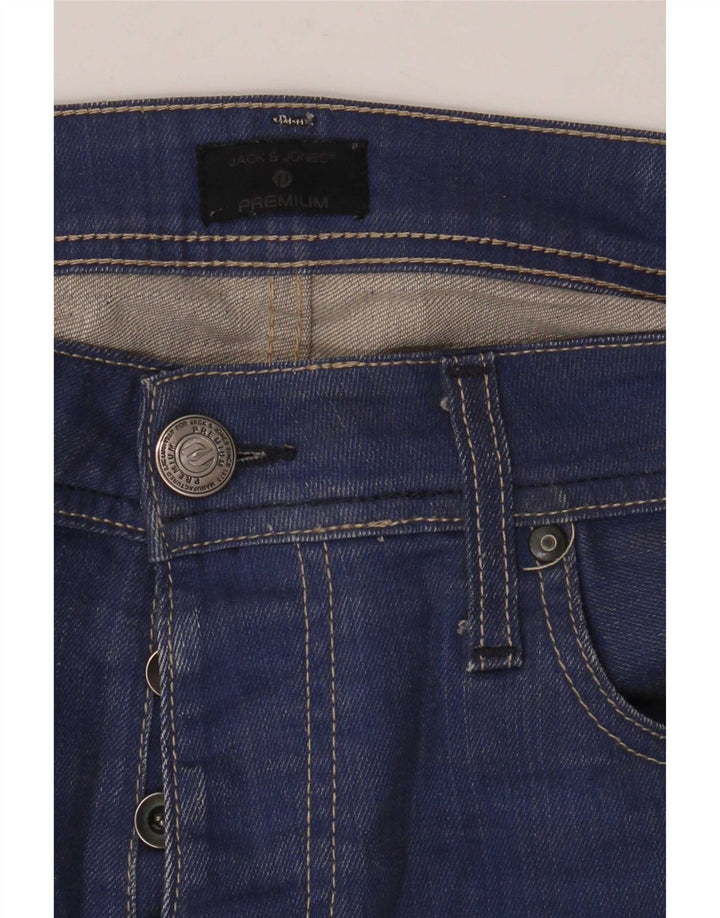 Jack & Jones muške ravne traperice W34 L32 Plave