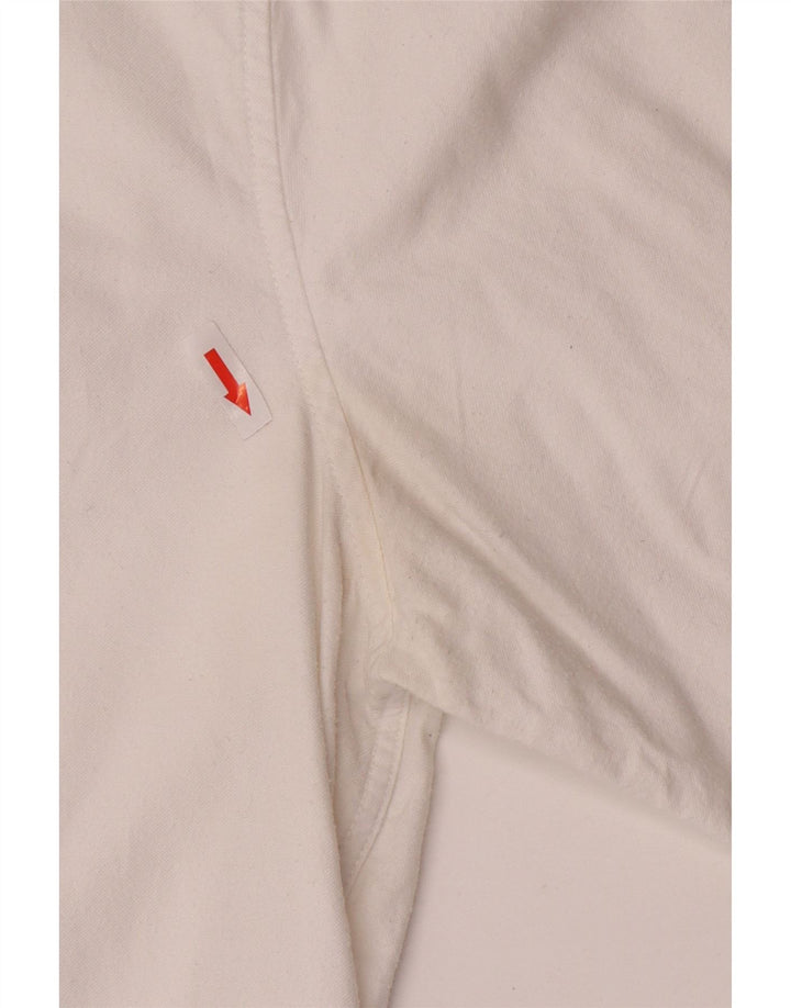 Crew Clothing Muška uska košulja Srednje bijeli pamuk