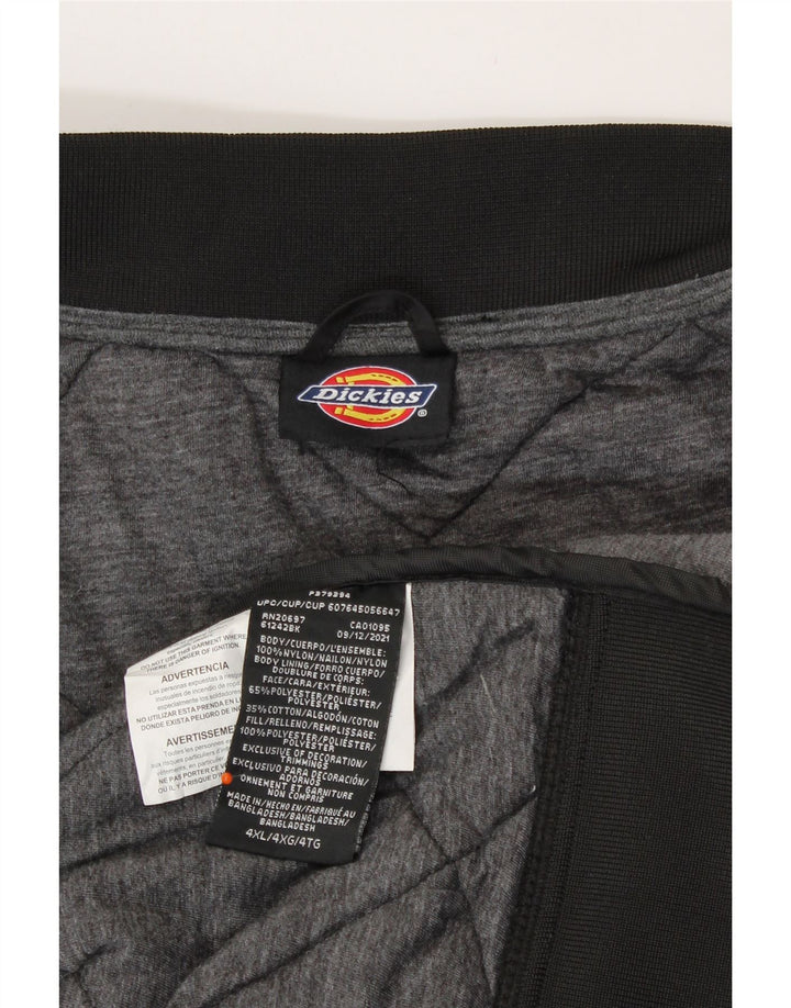 DICKIES muška prošivena jakna UK 48 4XL crni najlon