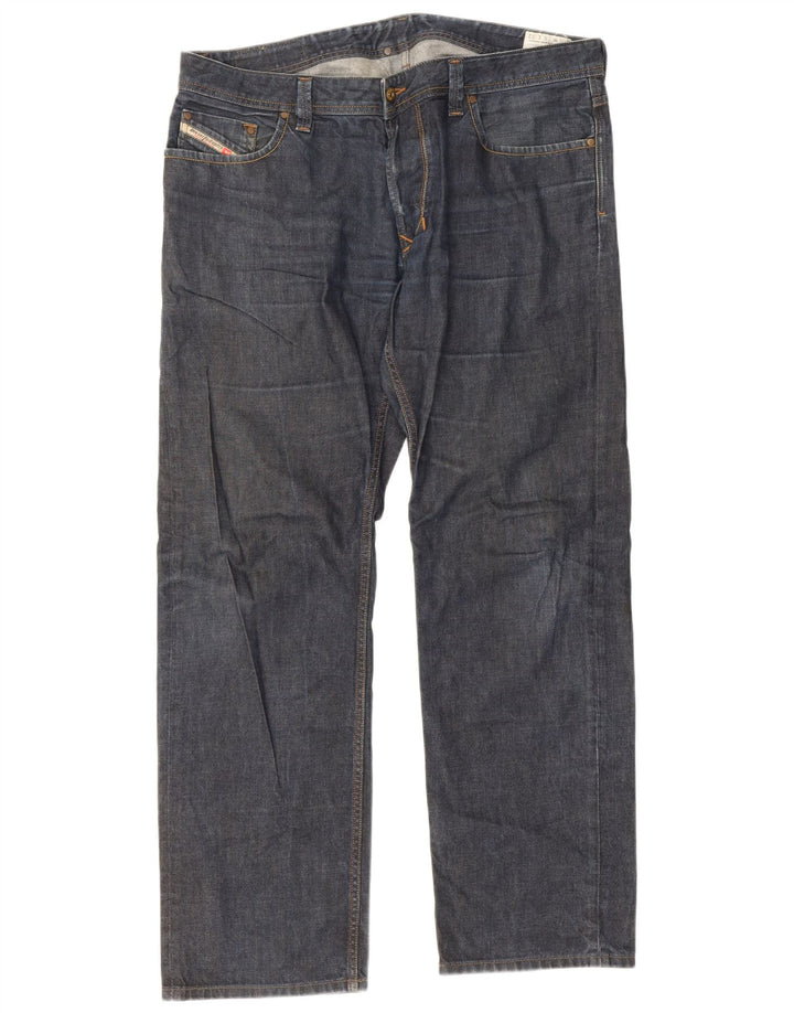 Diesel Mens Larkee Regular Straight Jeans W38 L32 Plavi pamuk