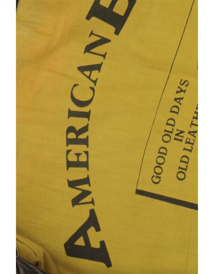 American Basics muška kožna biciklistička jakna UK 40 velika smeđa