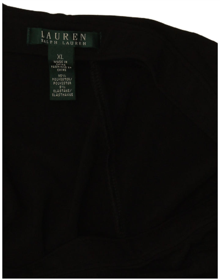 Ralph Lauren Ženske kratke hlače Cullotes XL W40 crni poliester