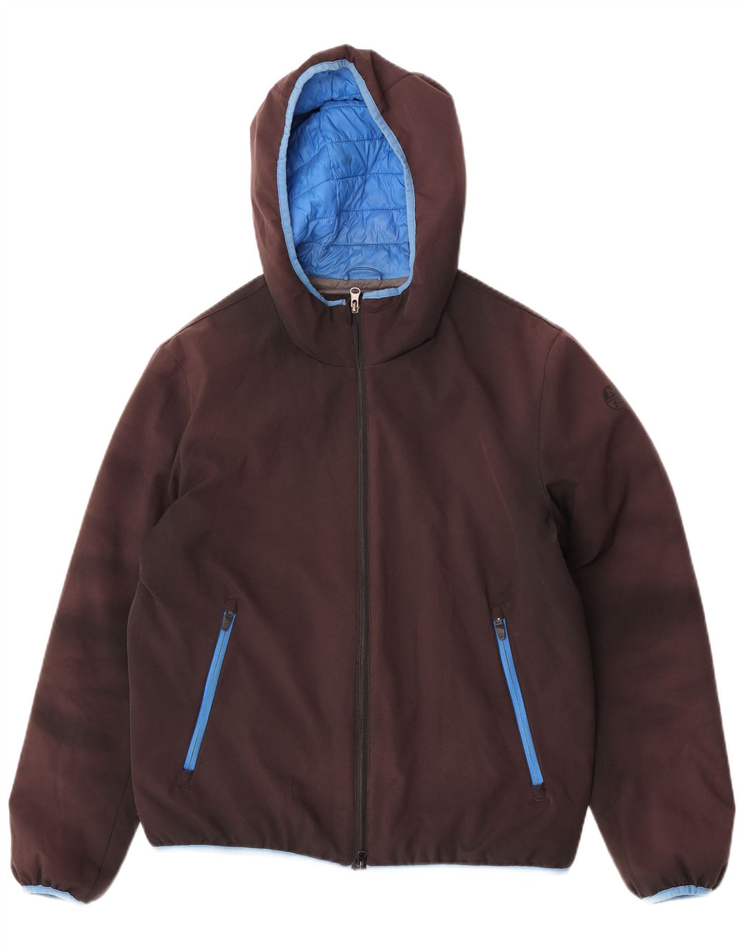 North Sails muška podstavljena jakna s kapuljačom UK 38 srednje siva boja