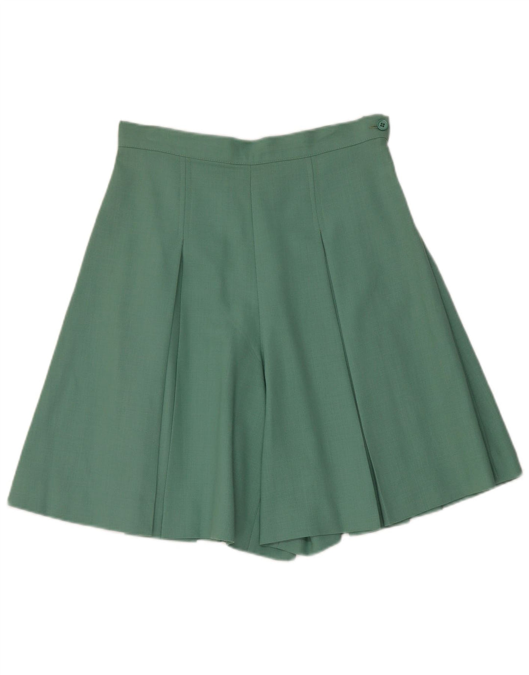 Vintage ženski set od 2 komada s 1 gumbom UK 12 Srednji W28 Zeleni acetat