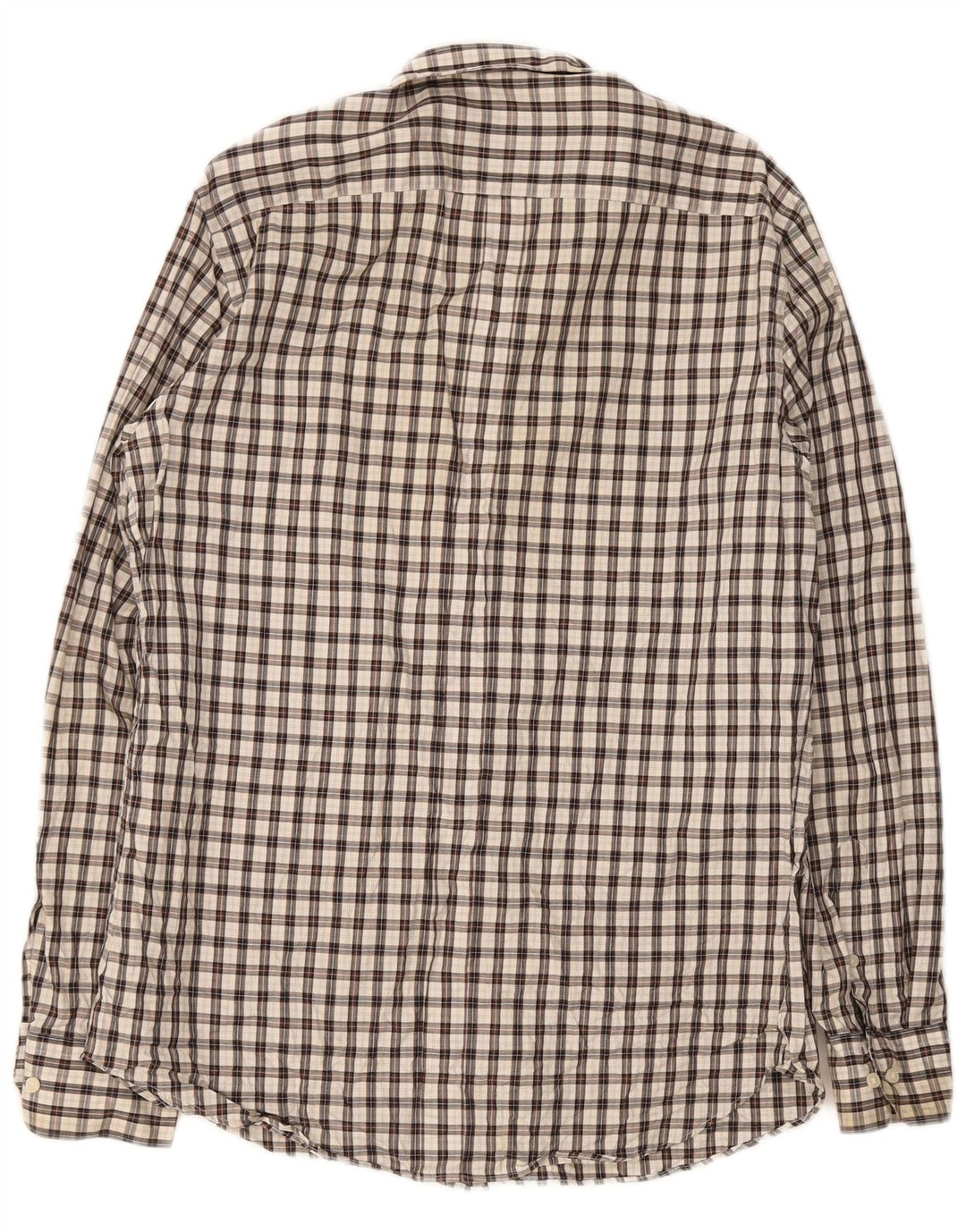 Massimo Dutti muška flanelska košulja velikog smeđeg karira