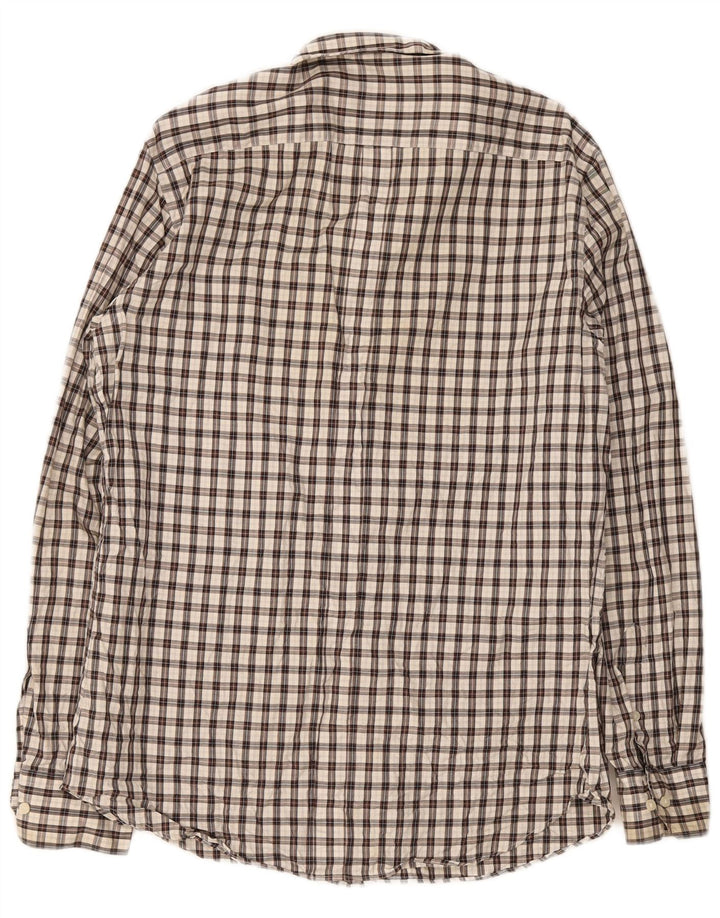 Massimo Dutti muška flanelska košulja velikog smeđeg karira