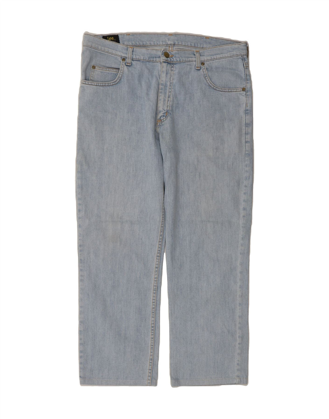 LEE Mens Brooklyn Straight Jeans W38 L28 Blue Cotton Vintage Lee and Second-Hand Lee from Messina Hembry 