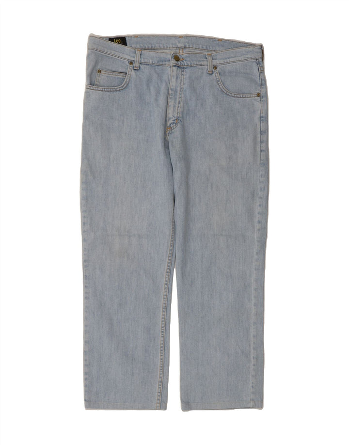 LEE Mens Brooklyn Straight Jeans W38 L28 Blue Cotton Vintage Lee and Second-Hand Lee from Messina Hembry 