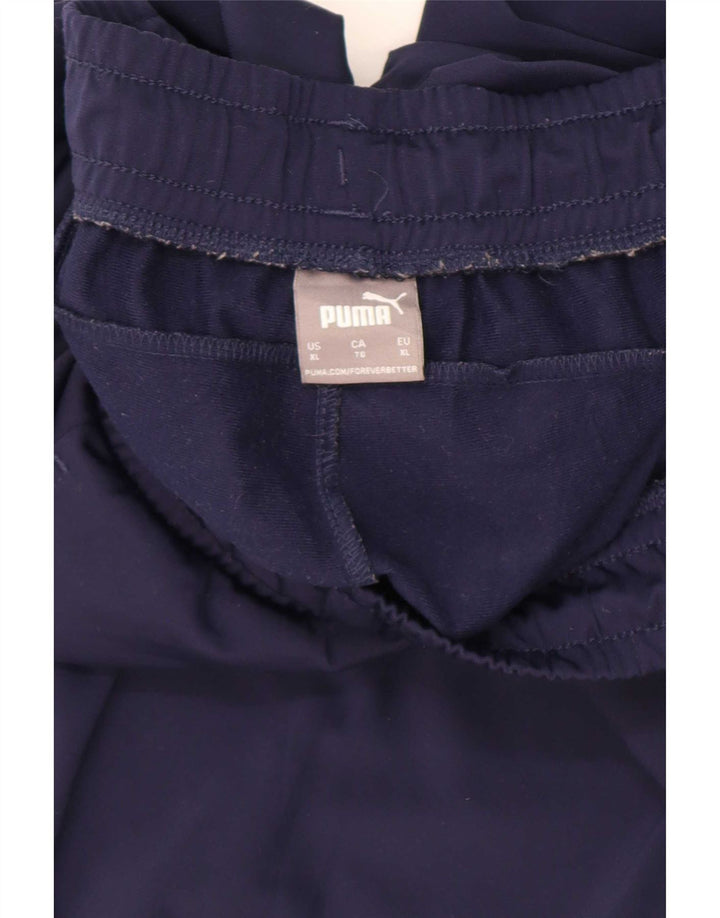 Puma muške trenirke hlače Joggers XL tamnoplavi poliester