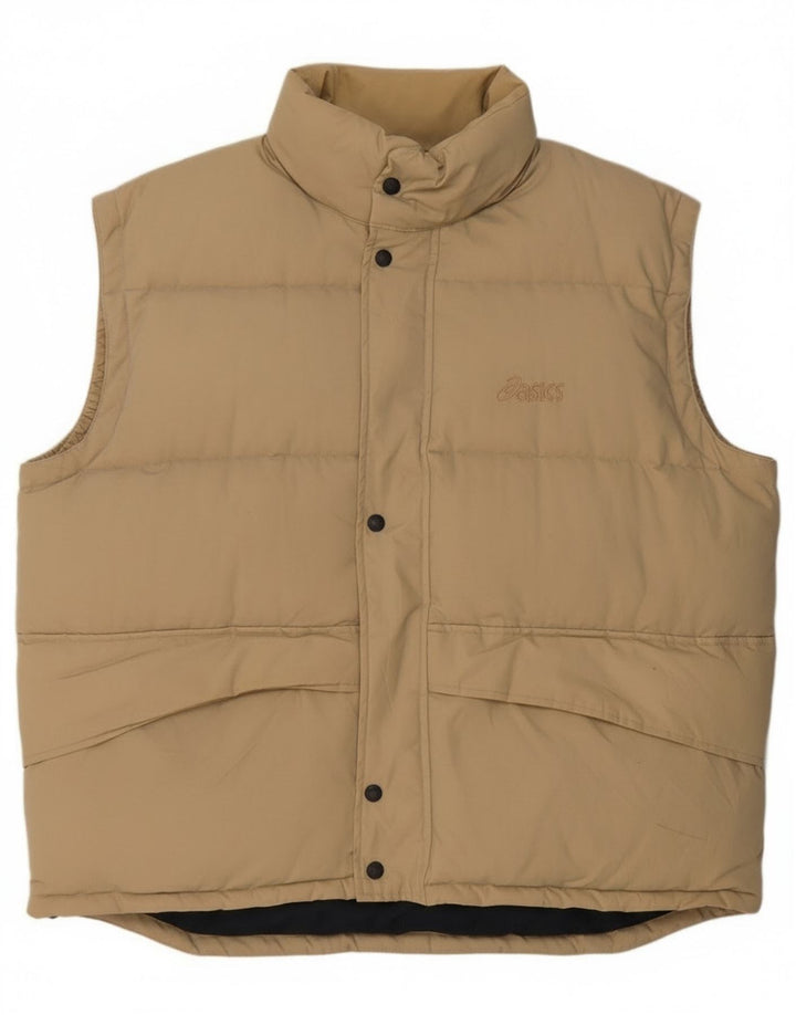 Asics muška podstavljena jakna UK 42 XL bež poliester