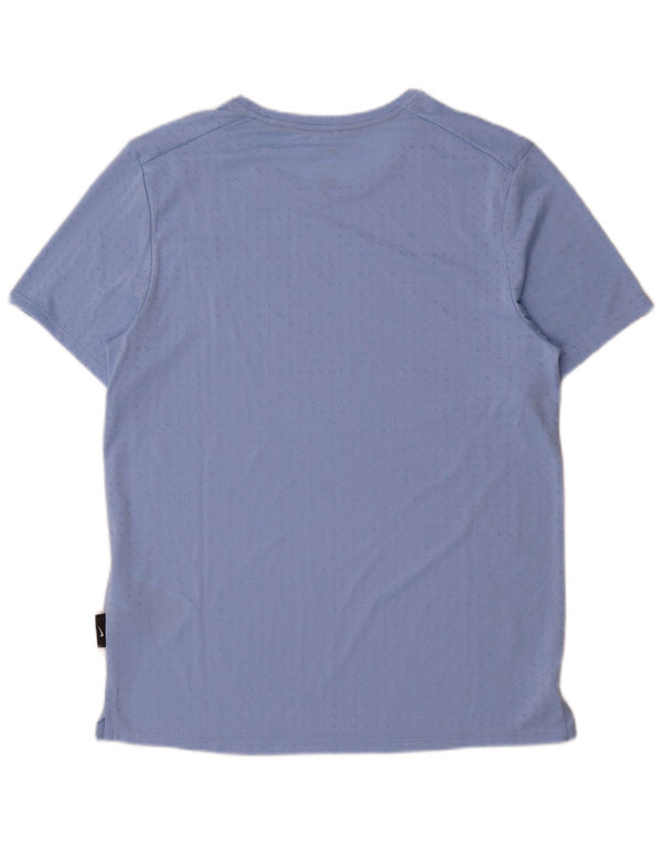 Nike Dri Fit majica s malim plavim točkama od poliestera