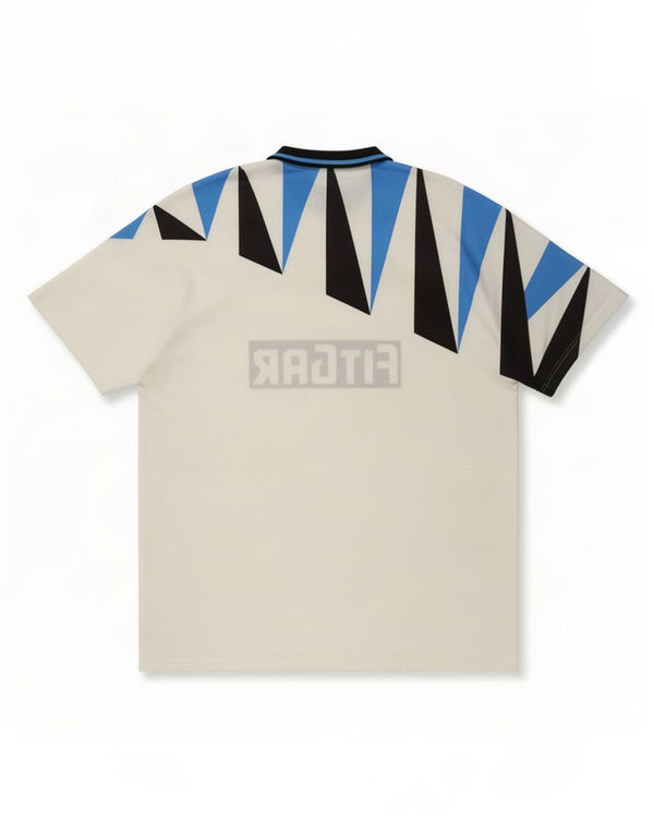 Umbro muški Inter Milano 1991-92 gostujući nogometni dres XL bijeli geometrijski