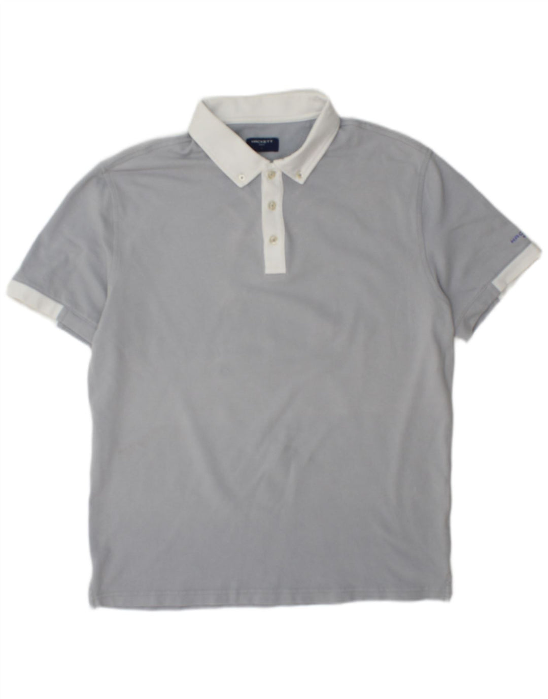 Hackett muška polo majica za golf, veliki sivi pamuk