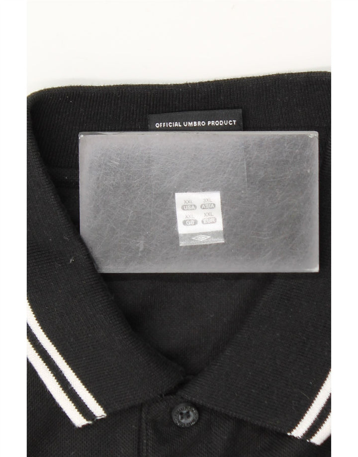 Umbro muška polo majica 2XL crni poliester