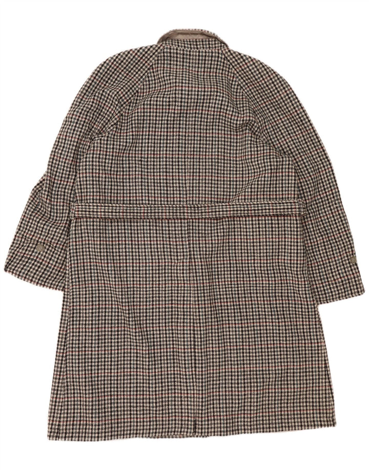 Hamilton muški trenč kaput IT 56 3XL sivi karirani poliester