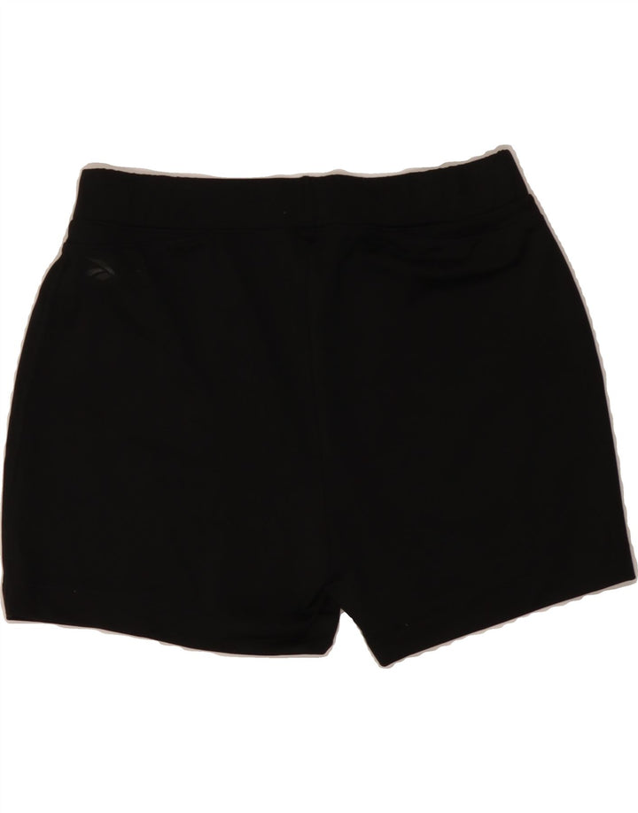 REEBOK Womens Sport Shorts UK 12 Medium  Black Vintage Reebok and Second-Hand Reebok from Messina Hembry 
