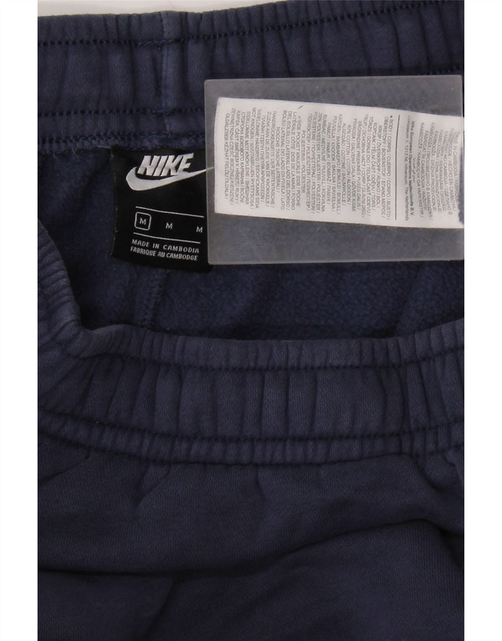 NIKE Muške trenirke Hlače Joggers srednje tamnoplavi pamuk