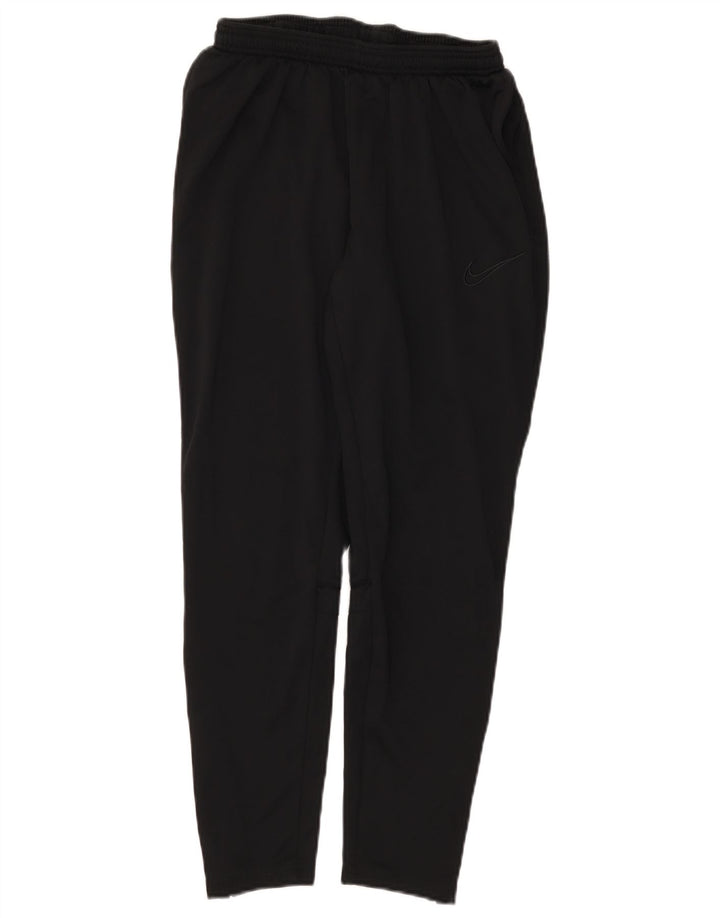 Ženske hlače za trenirku Nike Dri Fit UK 14 Srednji crni poliester