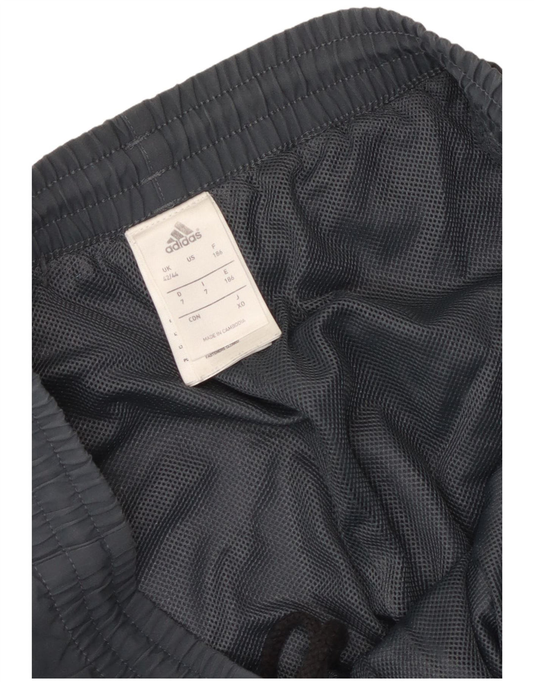 Adidas muške hlače za trenirku UK 42/44 veliki sivi poliester