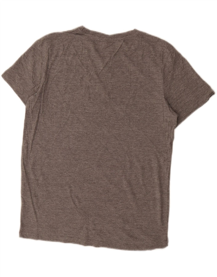 JACK & JONES Muška grafička majica kratkih rukava Srednje sivi pamuk
