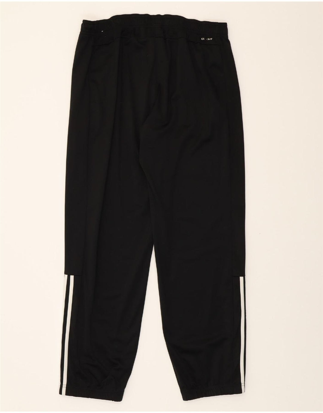 ADIDAS Mens Climalite Tracksuit Trousers Large  Black Polyester Vintage Adidas and Second-Hand Adidas from Messina Hembry 