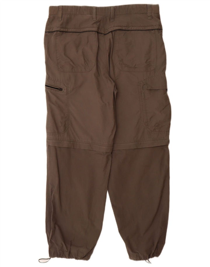 Marks & Spencer muške Joggers Cargo hlače W34 L29 Sivi pamuk