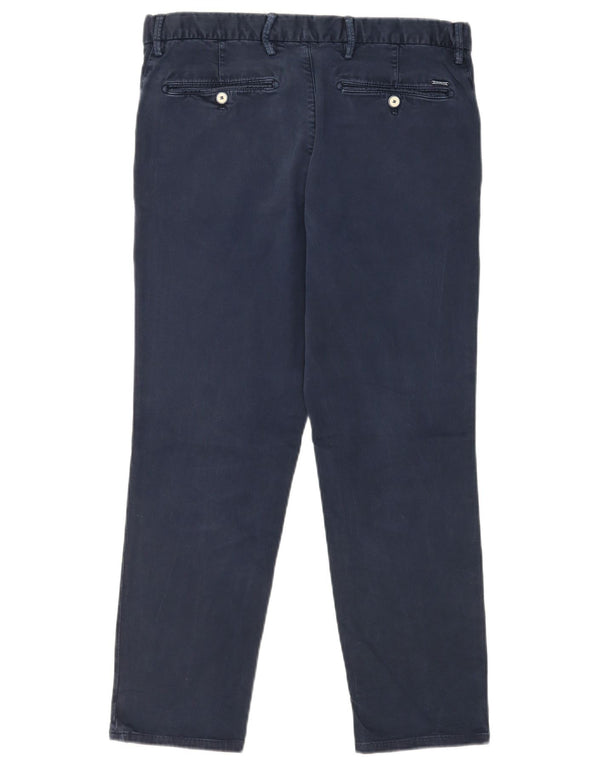Massimo Dutti muške uske chino hlače EU 42 Large W32 L26 tamnoplave