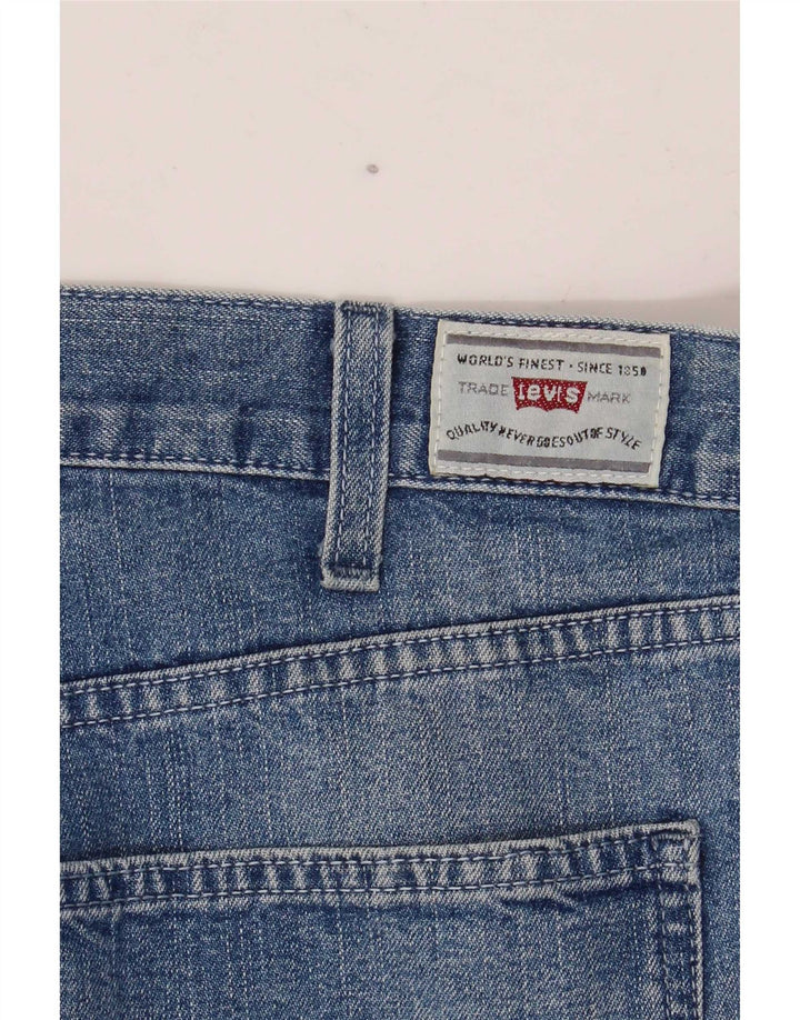 Levi's muške ravne traperice W38 L34 plave