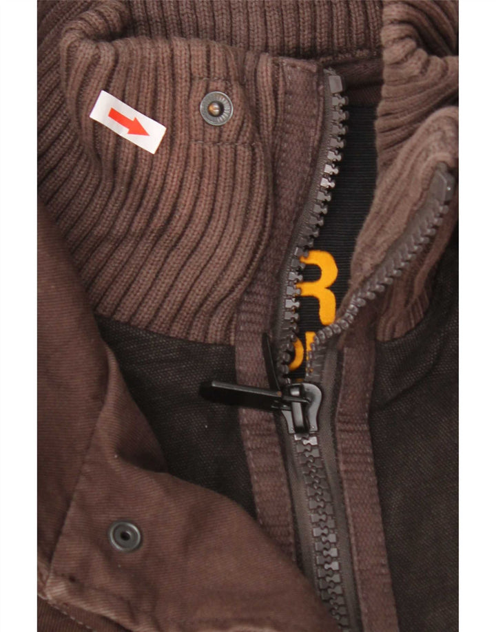 Superdry muška pomoćna jakna UK 40 Large Brown