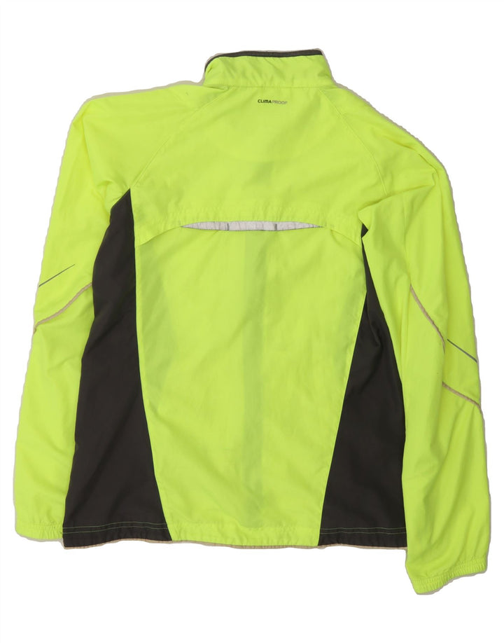ADIDAS Mens Tracksuit Top Jacket UK 12 Medium Green Colourblock Polyester Vintage Adidas and Second-Hand Adidas from Messina Hembry 