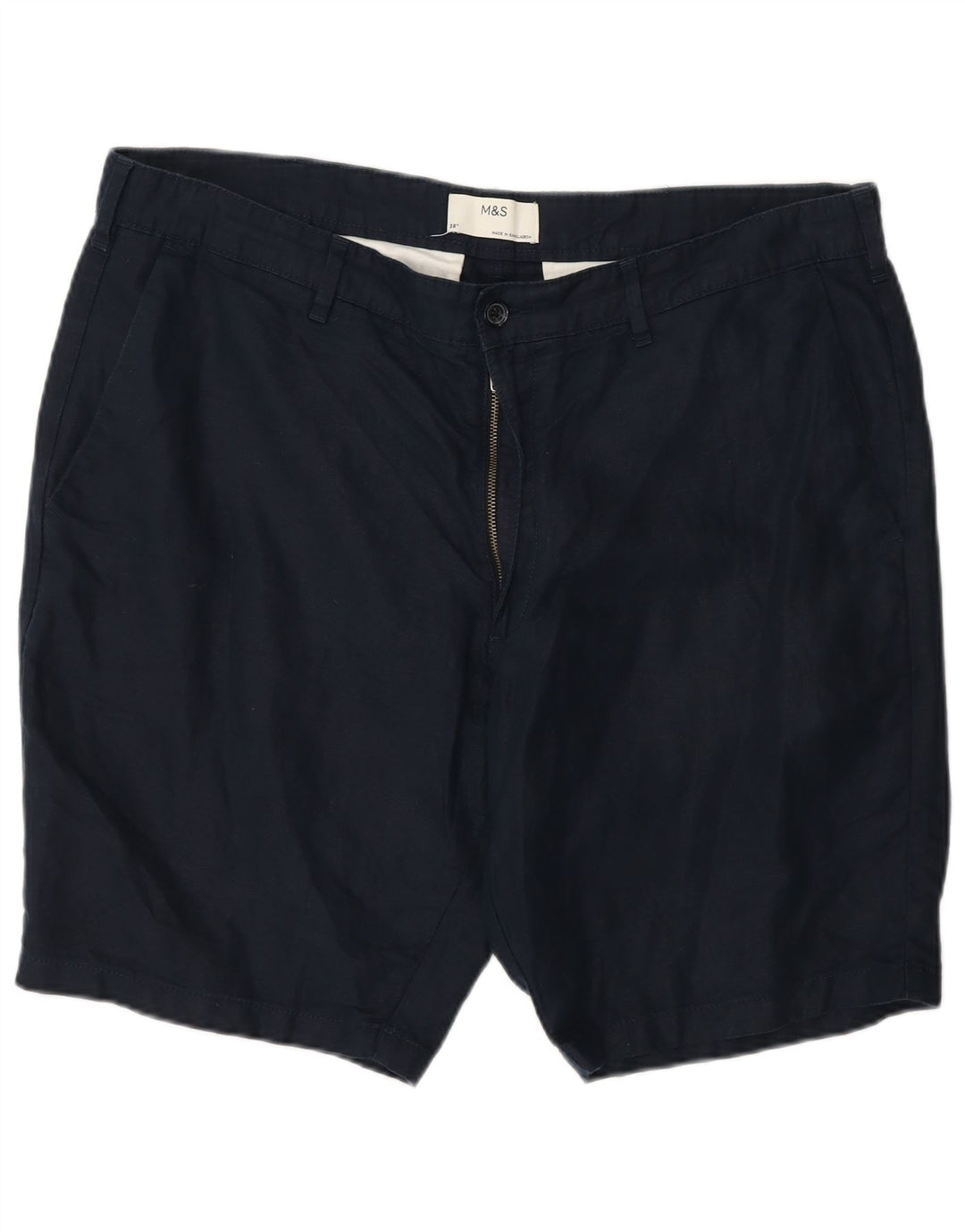 Marks & Spencer muške chino kratke hlače W38 XL tamnoplavi pamuk