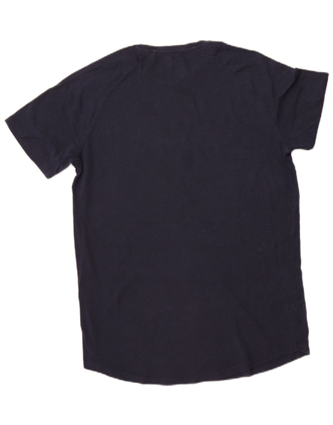 JACK & JONES Muška majica kratkih rukava srednje tamnoplavi pamuk