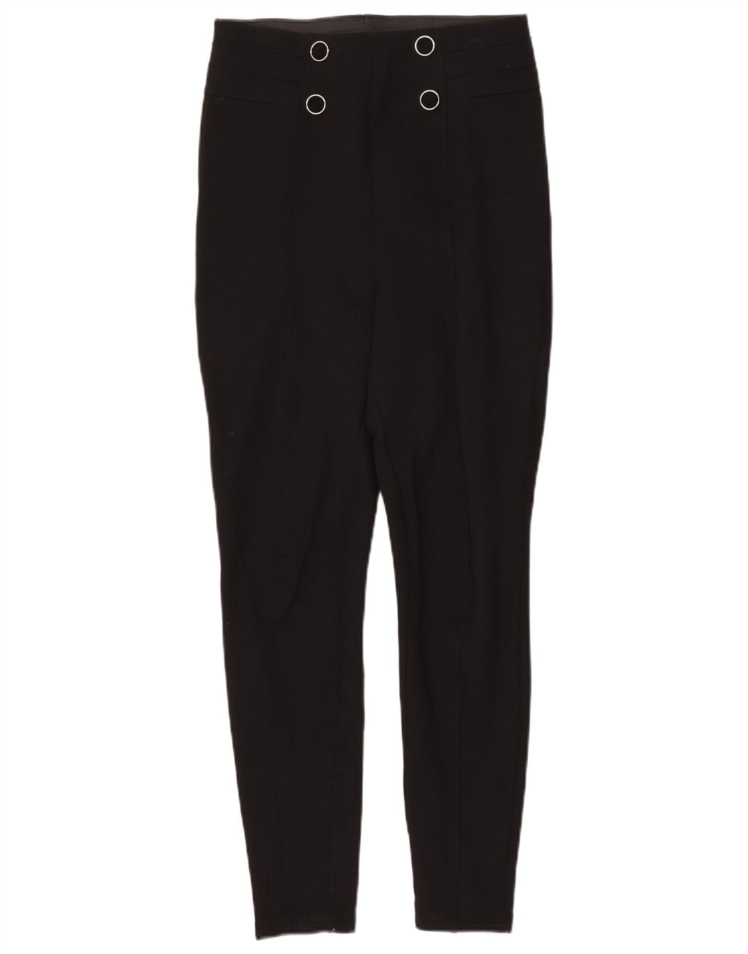 ZARA Womens Legging Trousers Small W26 L27 Black