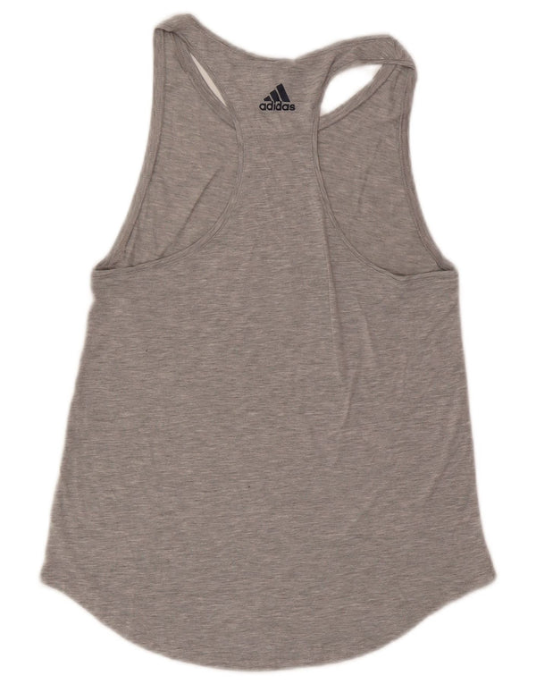 Adidas ženski grafički prsluk UK 10 Small Grey
