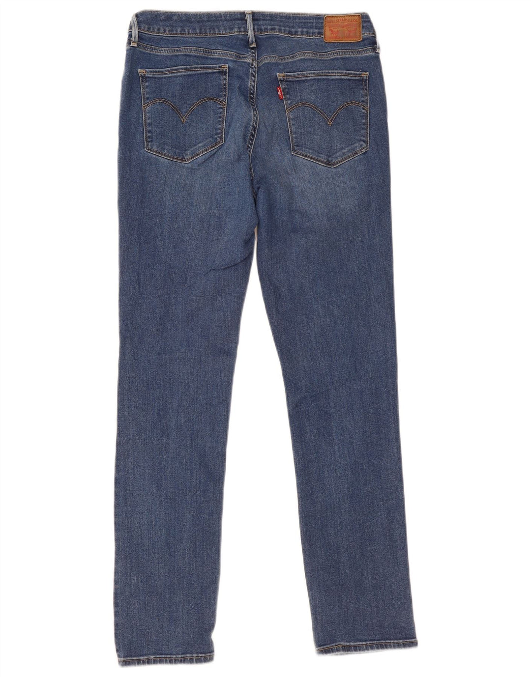 Levi's ženske 711 uske traperice W32 L30 plavi pamuk