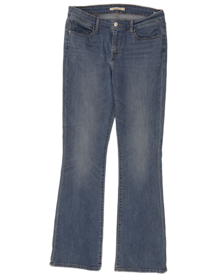 Levi's ženske 715 Bootcut traperice W31 L32 plavi pamuk