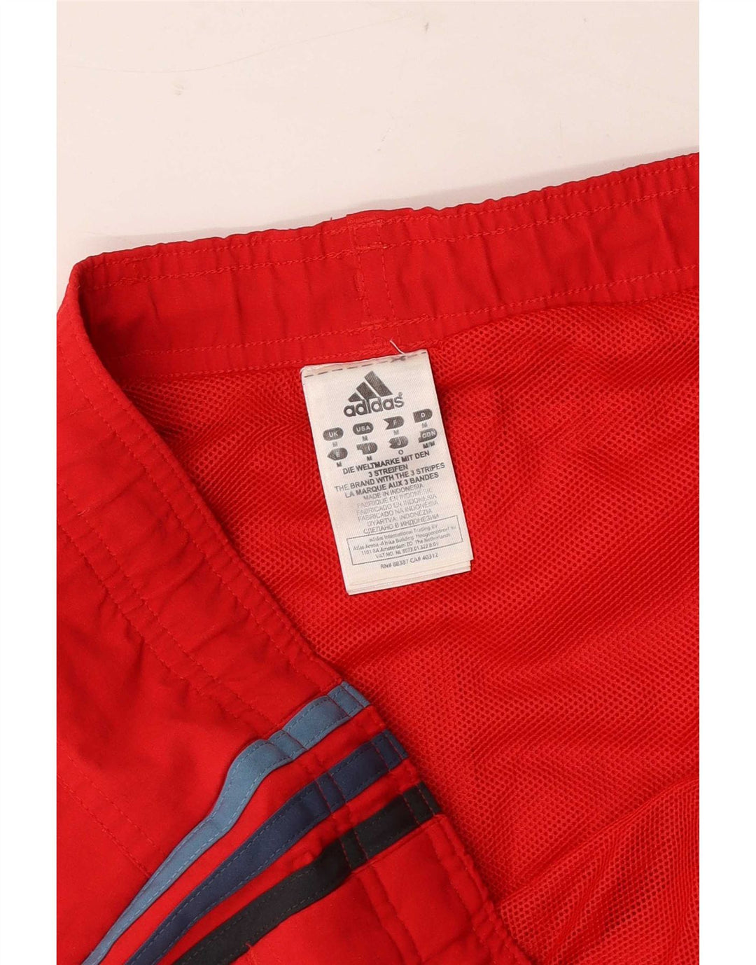 Adidas muške sportske kratke hlače srednje crvene najlonske boje