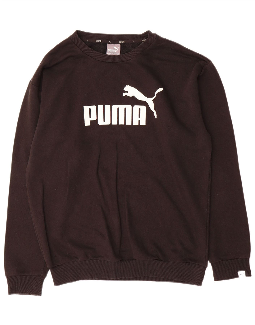 Puma ženska majica s motivima prekomjerne majice UK 10 Small Black
