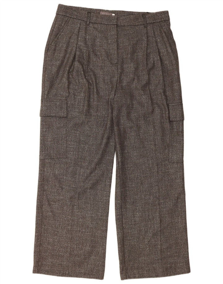 MINT VELVET Ženske kargo hlače s klinovima XL W36 L30 Sivi pjegavi poliester