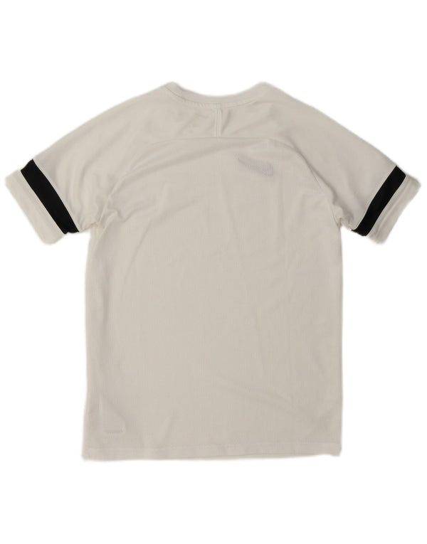 Nike Boys Dri Fit T-Shirt Top 13-14 Years XL bijeli poliester u boji
