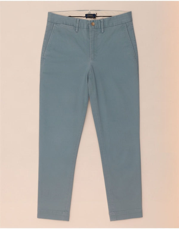 Polo Ralph Lauren ženske uske chino hlače US 2 XS W28 L26 plave