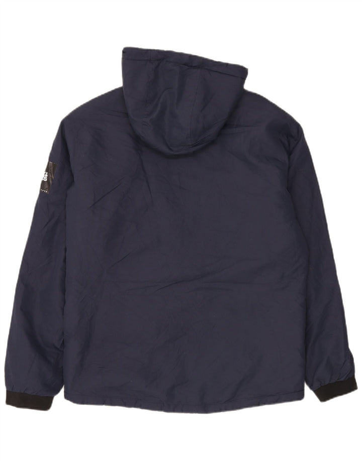 Jack & Jones muška vjetrovka s kapuljačom UK 38 Srednje tamnoplava