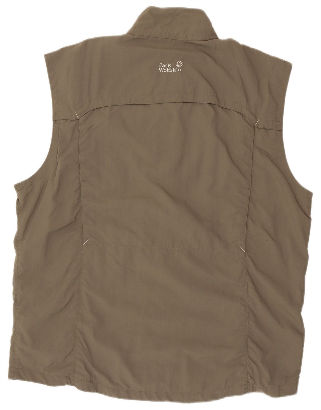 JACK WOLFSKIN Muška gornja jakna od trenirke bez rukava UK 46/48 2XL siva