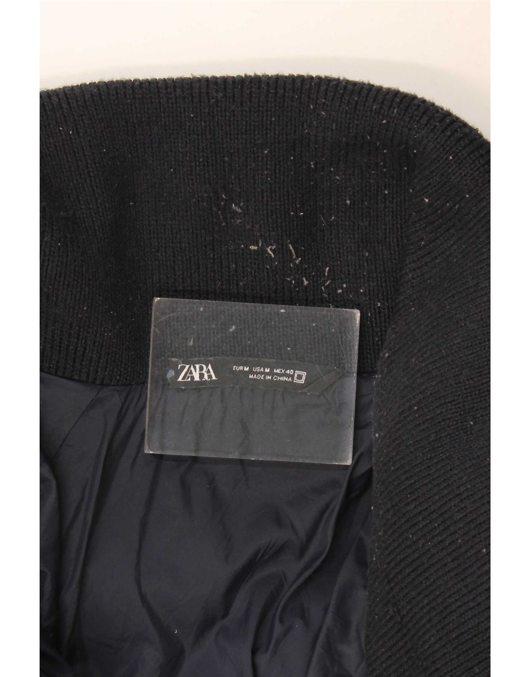 Zara muška široka podstavljena jakna UK 38 srednje tamnoplava