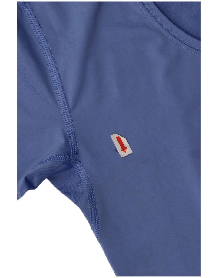 Nike Ženska majica kratkih rukava UK 8 Mali plavi poliester