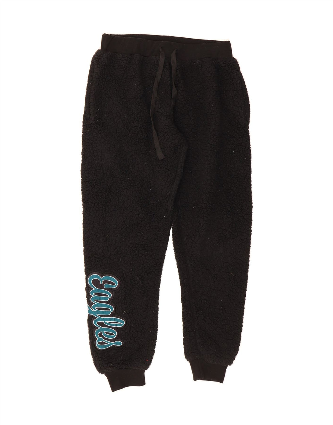 NFL Mens Eagles Graphic Fleece Tracksuit Trousers Joggers Medium  Black Vintage NFL and Second-Hand NFL from Messina Hembry 
