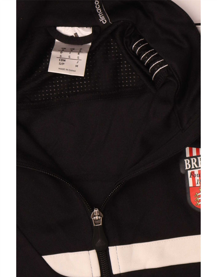 Adidas muška trenirka s grafičkim motivima, mala crna poliesterska jakna